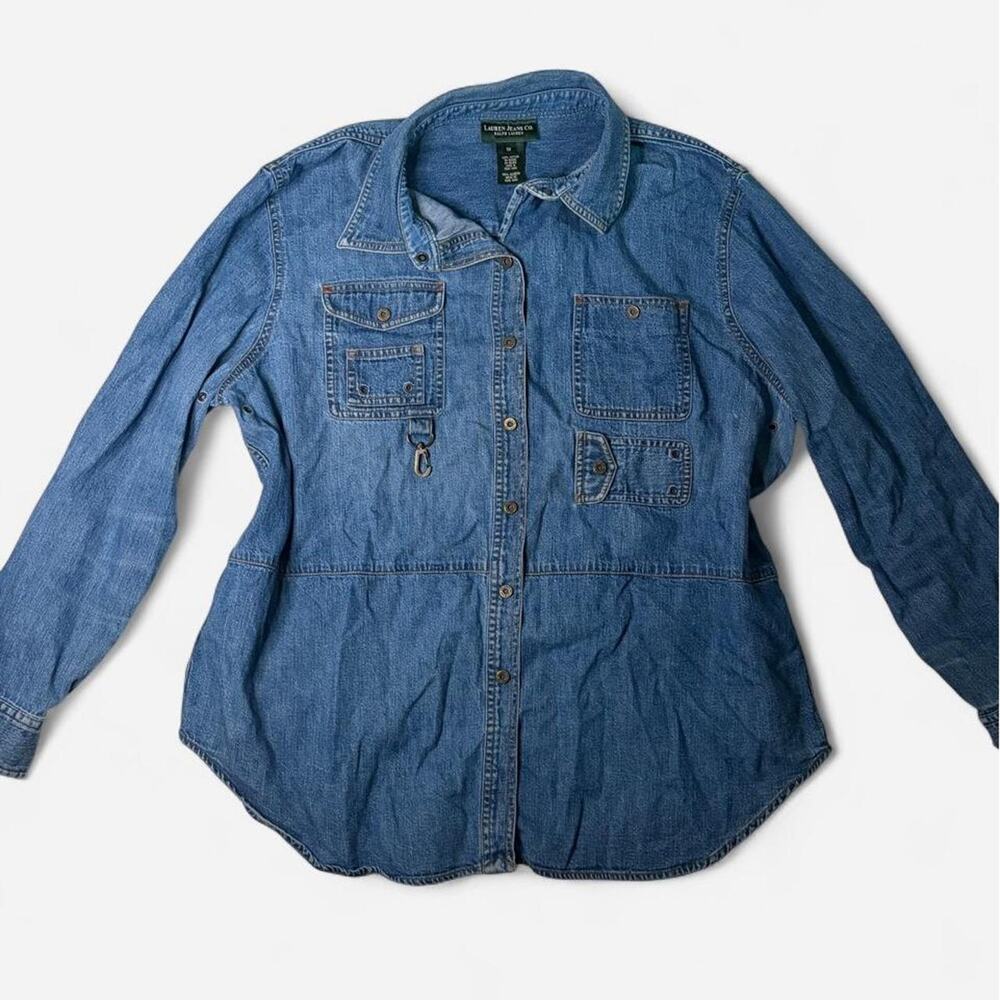Ralph Lauren Denim Button Up - Size 1X